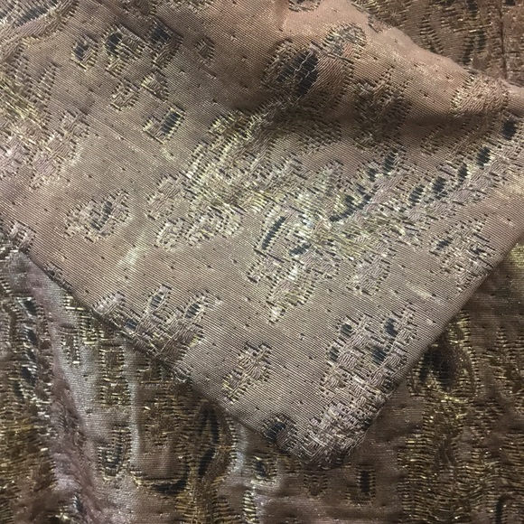 Vintage Bramsom Brocade Brown Gold Coat - Picture 3 of 6